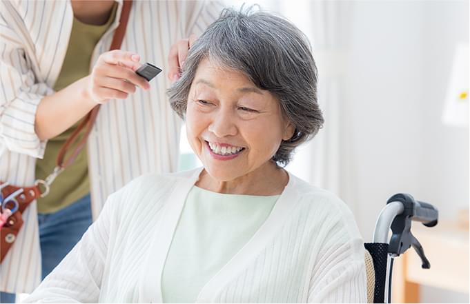 出張美容室 Mobile hairdresser